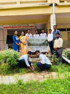 Krishi din celebration with RAWE students